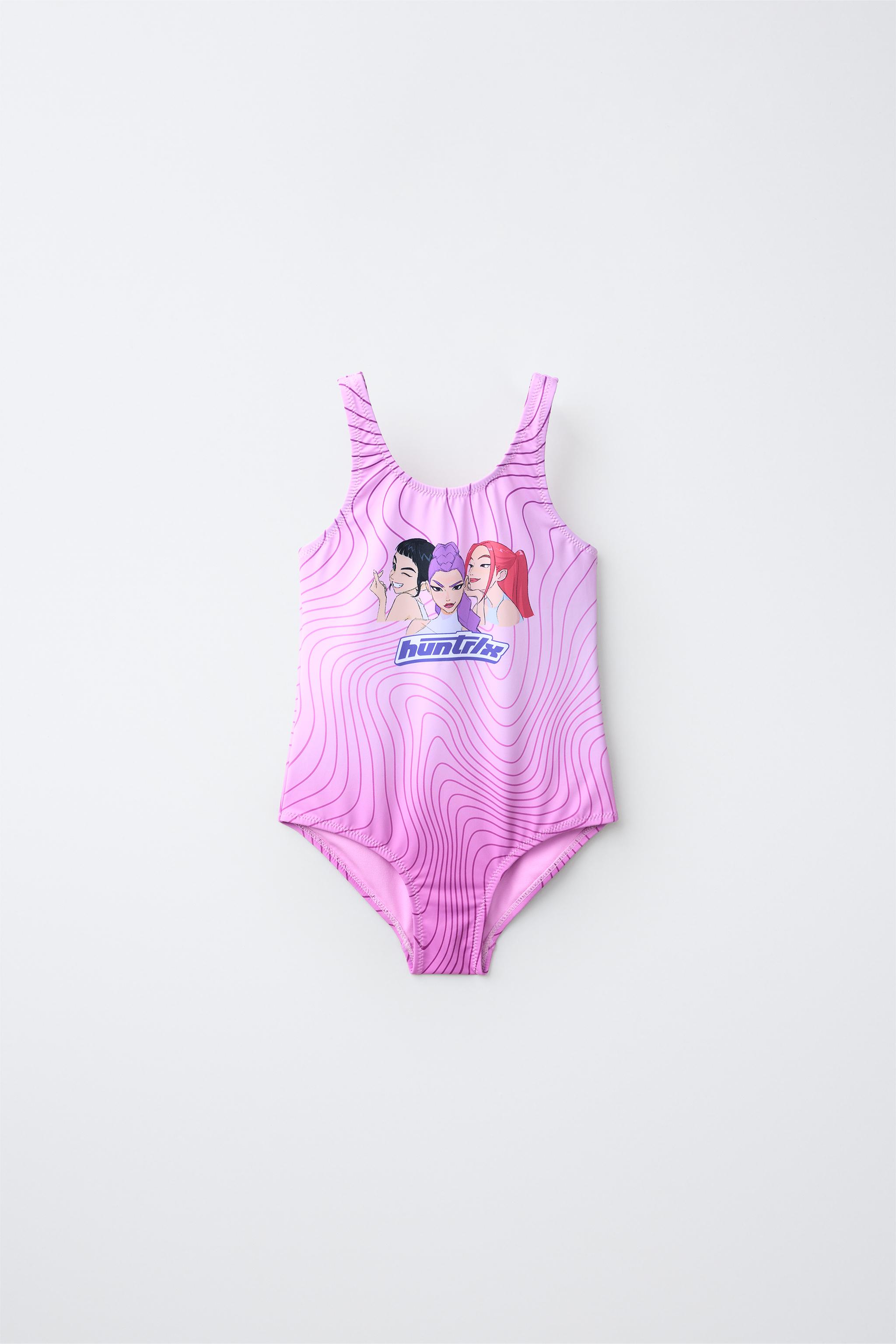 6-12 ANS / MAILLOT DE BAIN KPOP DEMON HUNTERS™ NETFLIX ©